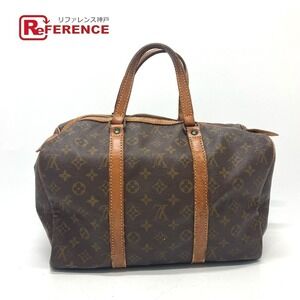 Louis Vuitton Sax Souple handbag tote bag Boston Monogram Canvas brown